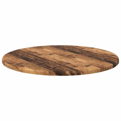 vidaXL Table Top Old wood Ø 50 x 1.5 cm Engineered Wood