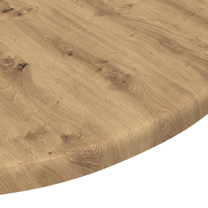 vidaXL Table Top Artisan oak Ø 50 x 1.5 cm Engineered Wood