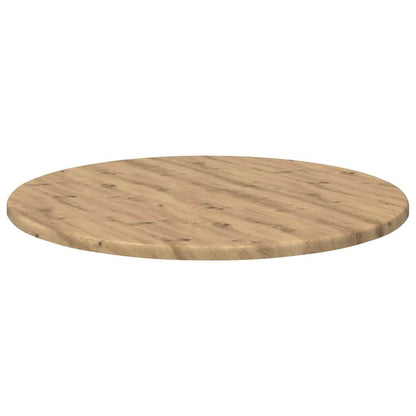 vidaXL Table Top Artisan oak Ø 50 x 1.5 cm Engineered Wood