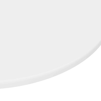 vidaXL Table Top Ø 60 x 1.5 cm Round Engineered Wood White
