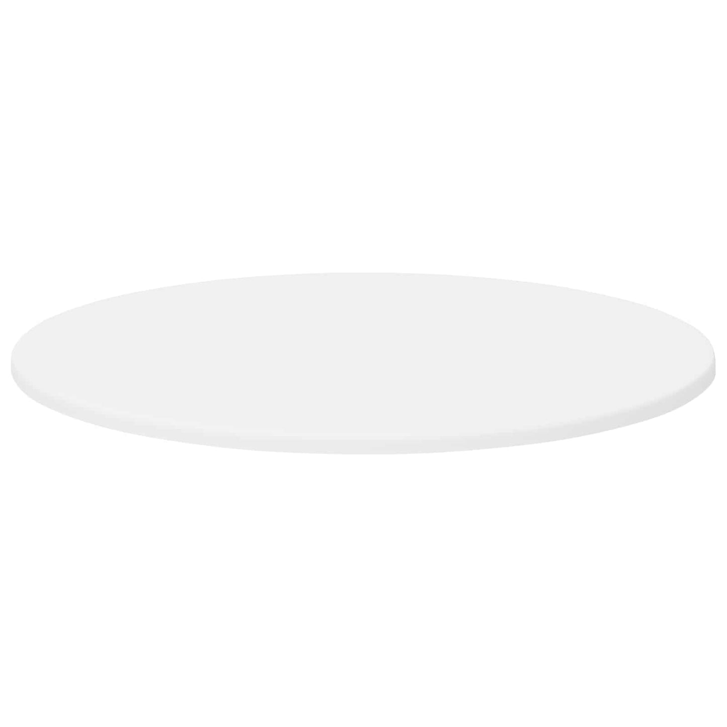 vidaXL Table Top Ø 60 x 1.5 cm Round Engineered Wood White