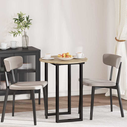 vidaXL Table Top Sonoma oak Ø 60 x 1.5 cm Engineered Wood
