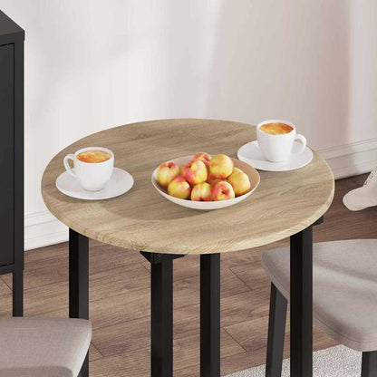 vidaXL Table Top Sonoma oak Ø 60 x 1.5 cm Engineered Wood