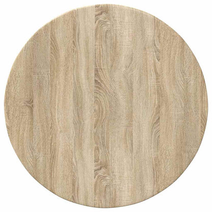 vidaXL Table Top Sonoma oak Ø 60 x 1.5 cm Engineered Wood