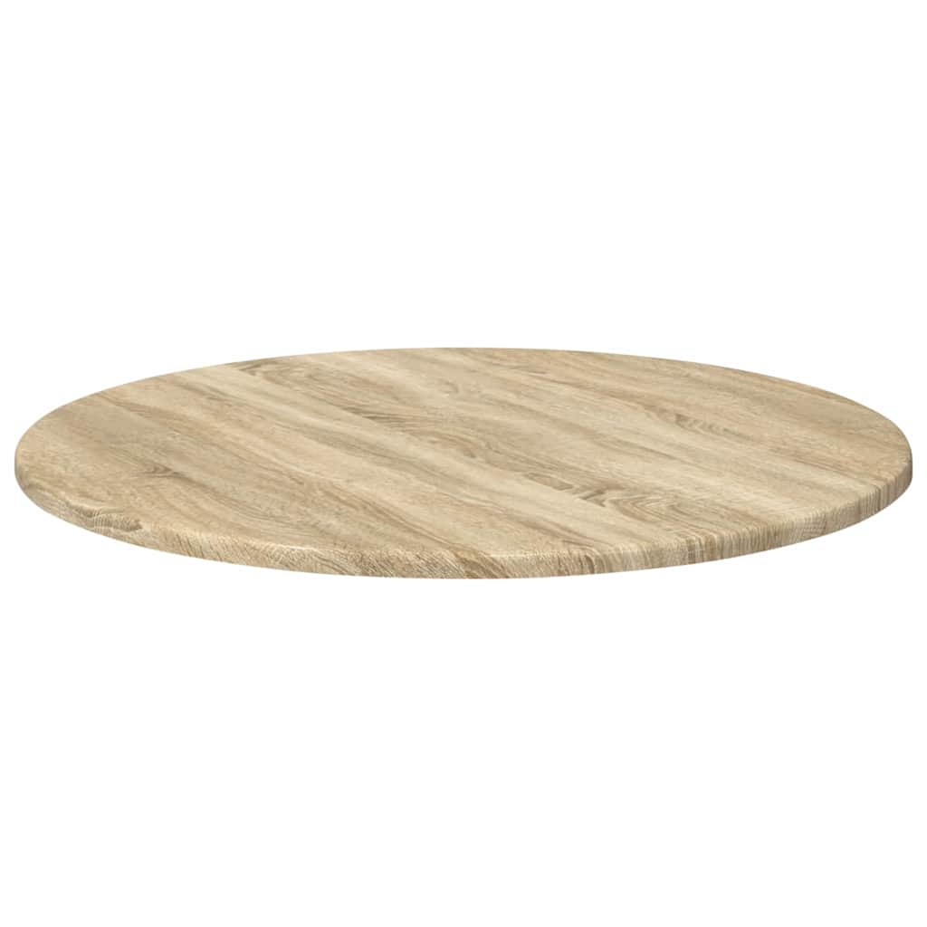 vidaXL Table Top Sonoma oak Ø 60 x 1.5 cm Engineered Wood