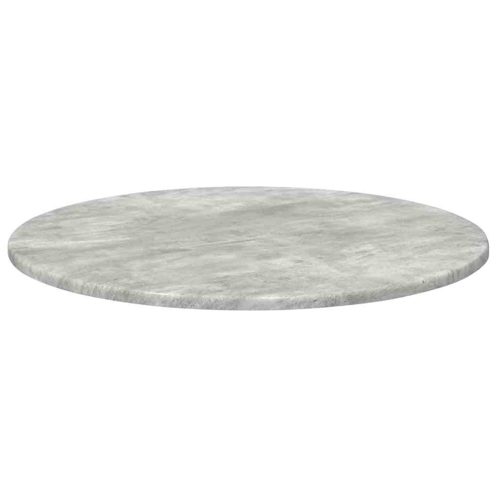 vidaXL Table Top Concrete grey Ø 60 x 1.5 cm Engineered Wood