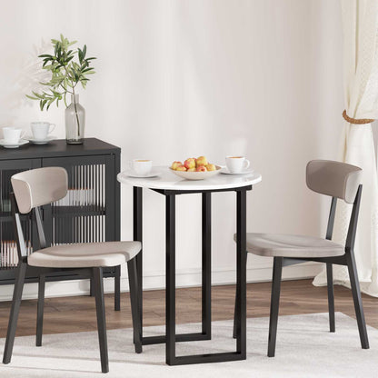 vidaXL Table Top High gloss white Ø 60 x 1.5 cm Engineered Wood
