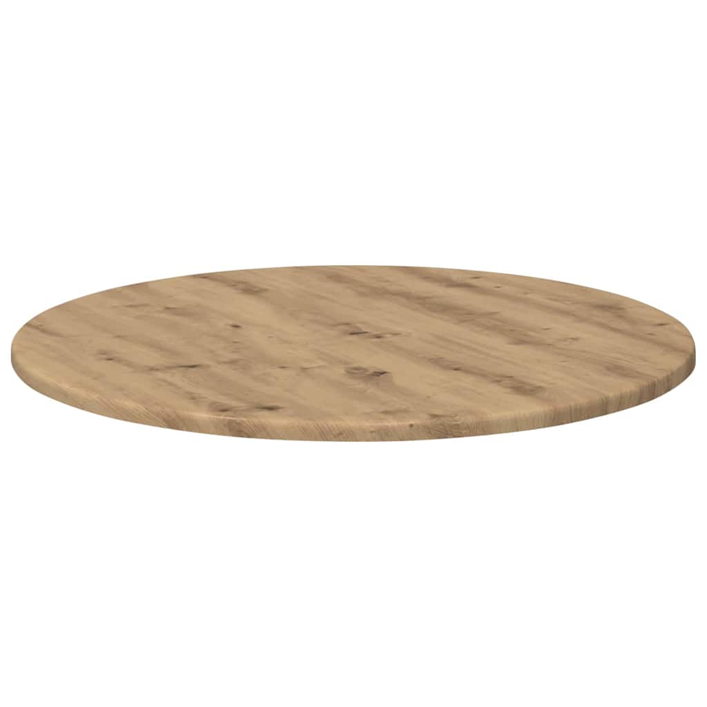 vidaXL Table Top Artisan oak Ø 60 x 1.5 cm Engineered Wood