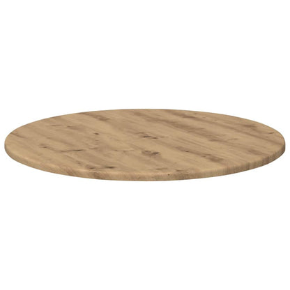 vidaXL Table Top Artisan oak Ø 60 x 1.5 cm Engineered Wood