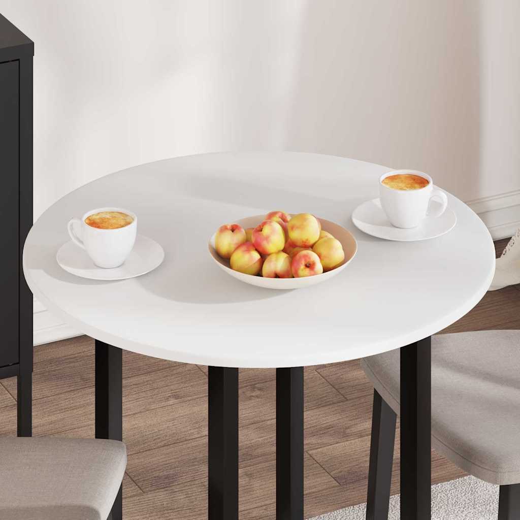 vidaXL Table Top White Ø 70 x 1.5 cm Engineered Wood