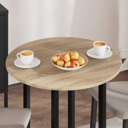 vidaXL Table Top Sonoma oak Ø 70 x 1.5 cm Engineered Wood