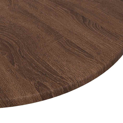 vidaXL Table Top Brown oak Ø 70 x 1.5 cm Engineered Wood