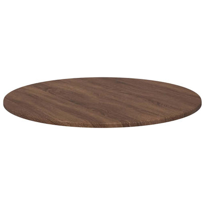 vidaXL Table Top Brown oak Ø 70 x 1.5 cm Engineered Wood