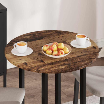 vidaXL Table Top Old wood Ø 70 x 1.5 cm Engineered Wood