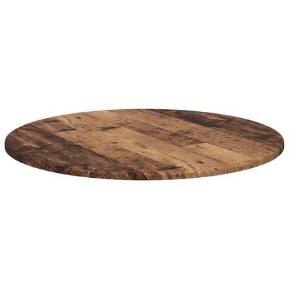 vidaXL Table Top Old wood Ø 70 x 1.5 cm Engineered Wood