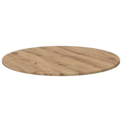 vidaXL Table Top Artisan oak Ø 70 x 1.5 cm Engineered Wood