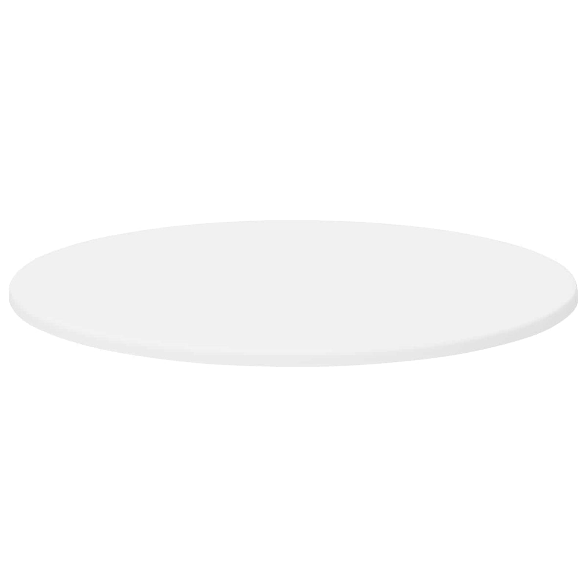 vidaXL Table Top Ø 80 x 1.5 cm Round Engineered Wood White