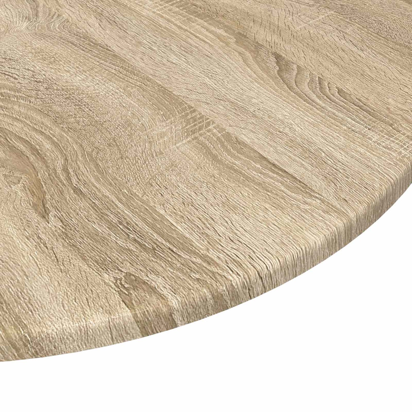 vidaXL Table Top Ø 80 x 1.5 cm Round Engineered Wood Sonoma Oak