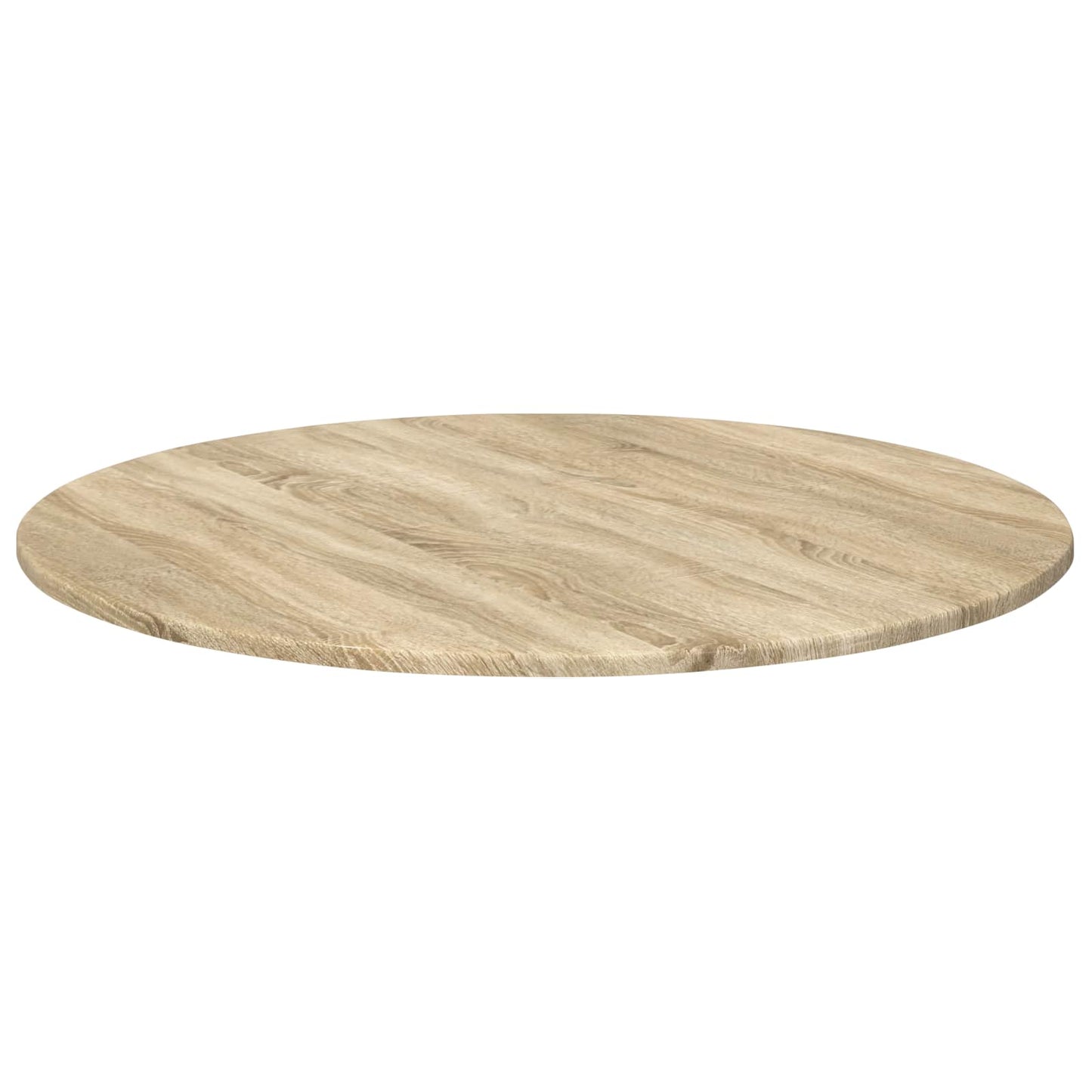 vidaXL Table Top Ø 80 x 1.5 cm Round Engineered Wood Sonoma Oak