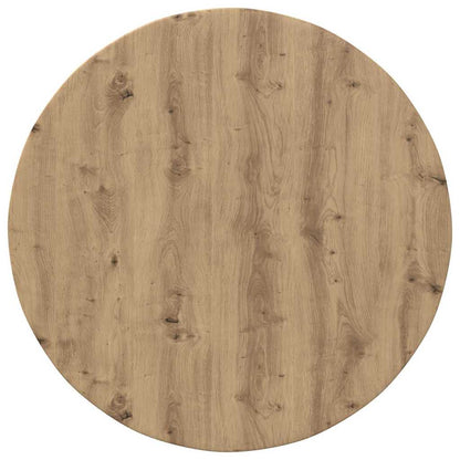 vidaXL Table Top Artisan oak Ø 80 x 1.5 cm Engineered Wood