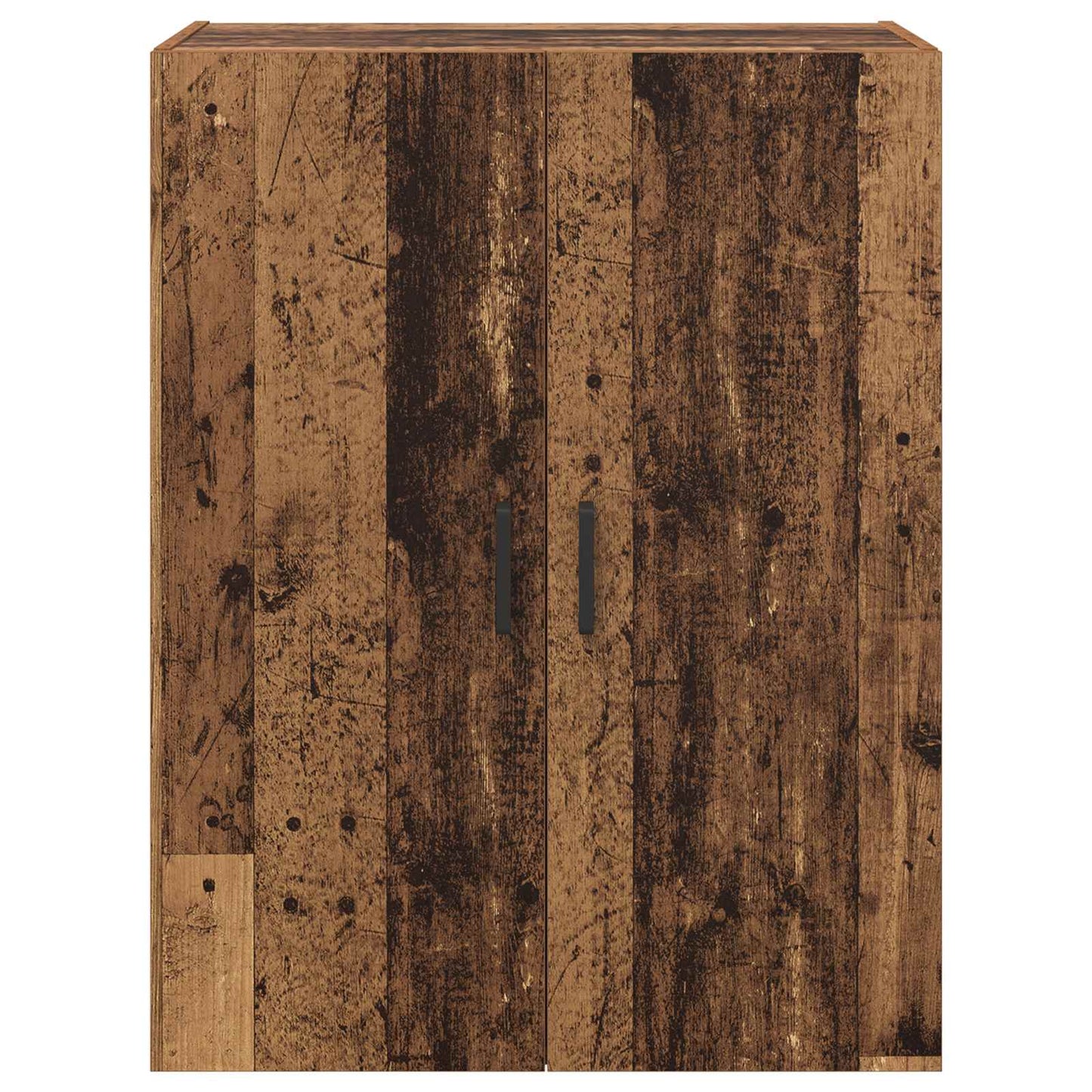 vidaXL Wall-Mounted Cabinet 2 pcs Old Wood 69.5 x 34 x 90 cm