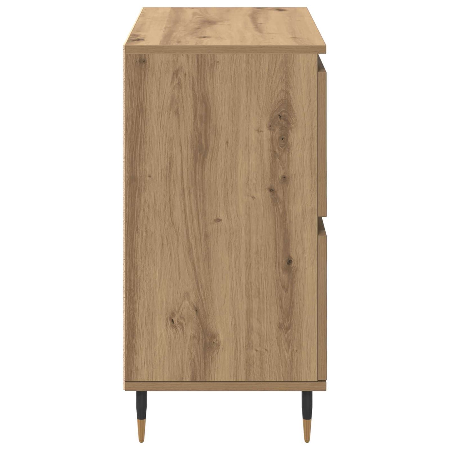 vidaXL Storage Cabinet 3 pcs Artisan Oak 60 x 35 x 70 cm