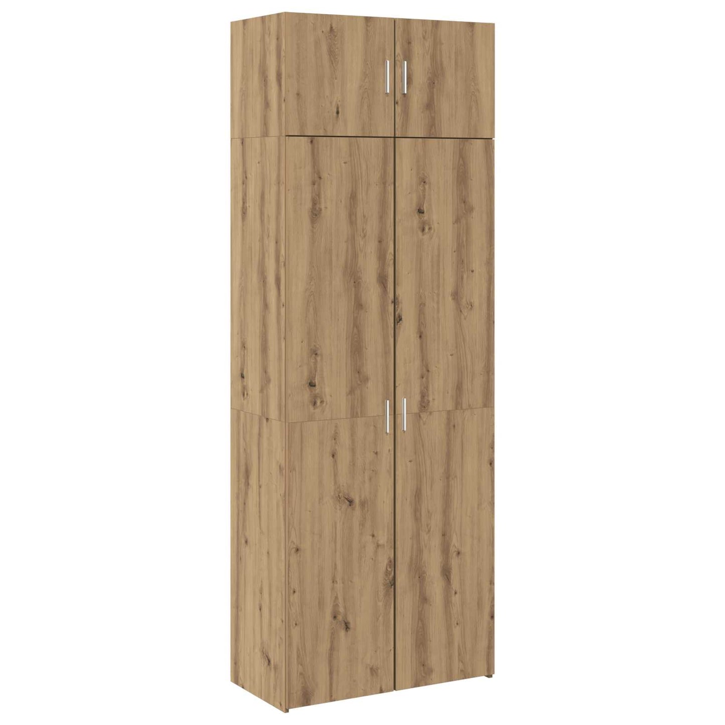 vidaXL Storage Cabinet 2 pcs Artisan Oak 80 x 42.5 x 225 cm