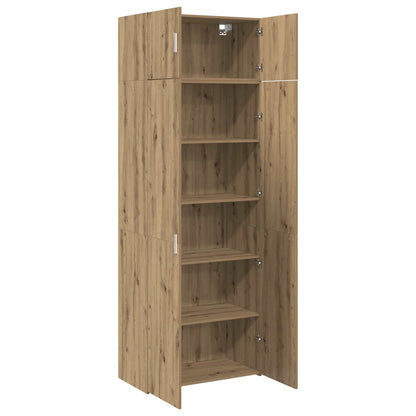 vidaXL Storage Cabinet 2 pcs Artisan Oak 80 x 42.5 x 225 cm