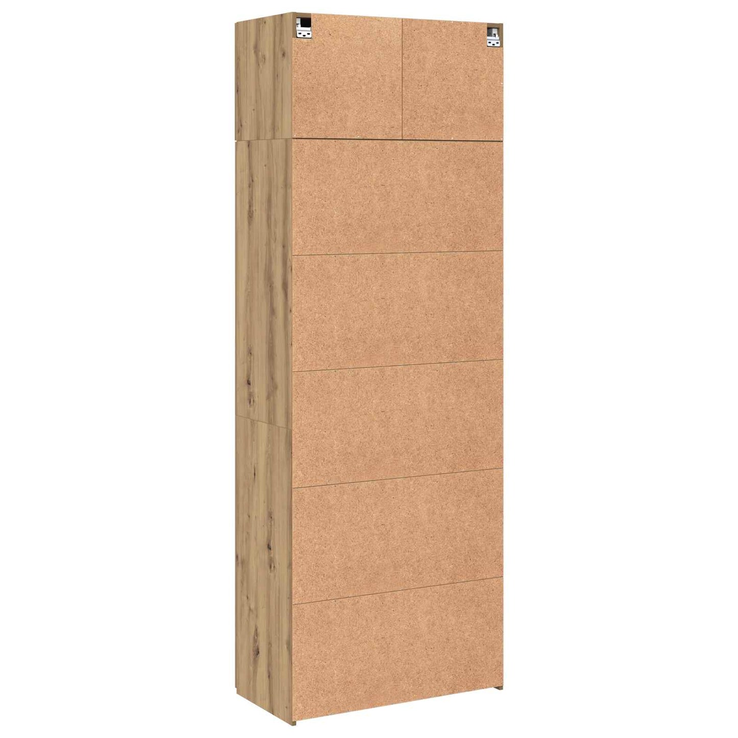 vidaXL Storage Cabinet 2 pcs Artisan Oak 80 x 42.5 x 225 cm