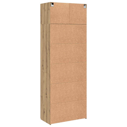 vidaXL Storage Cabinet 2 pcs Artisan Oak 80 x 42.5 x 225 cm