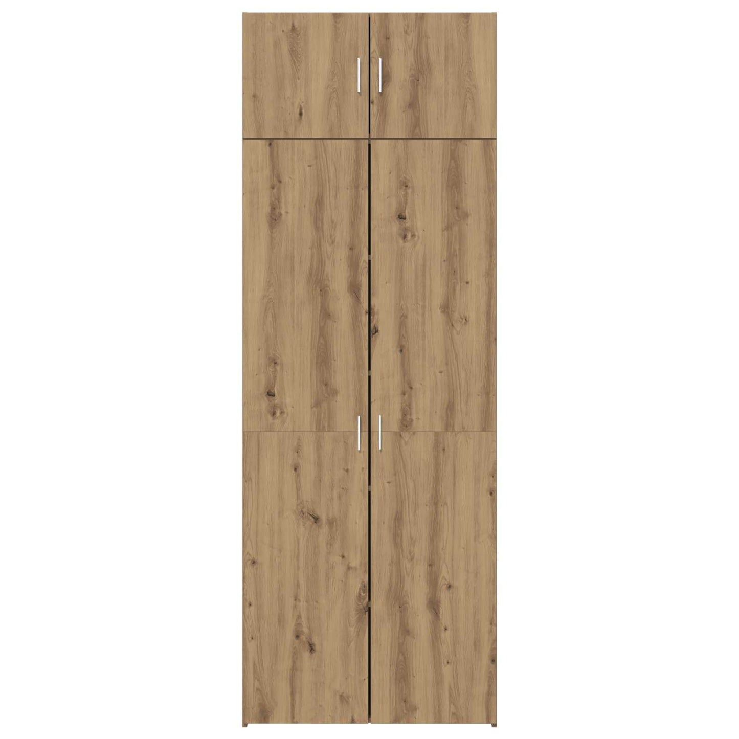 vidaXL Storage Cabinet 2 pcs Artisan Oak 80 x 42.5 x 225 cm