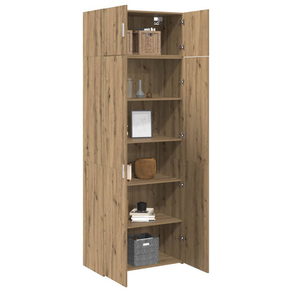 vidaXL Storage Cabinet 2 pcs Artisan Oak 80 x 42.5 x 225 cm