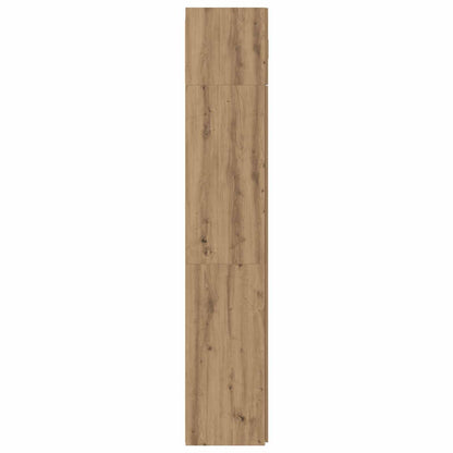 vidaXL Storage Cabinet 2 pcs Artisan Oak 80 x 42.5 x 225 cm