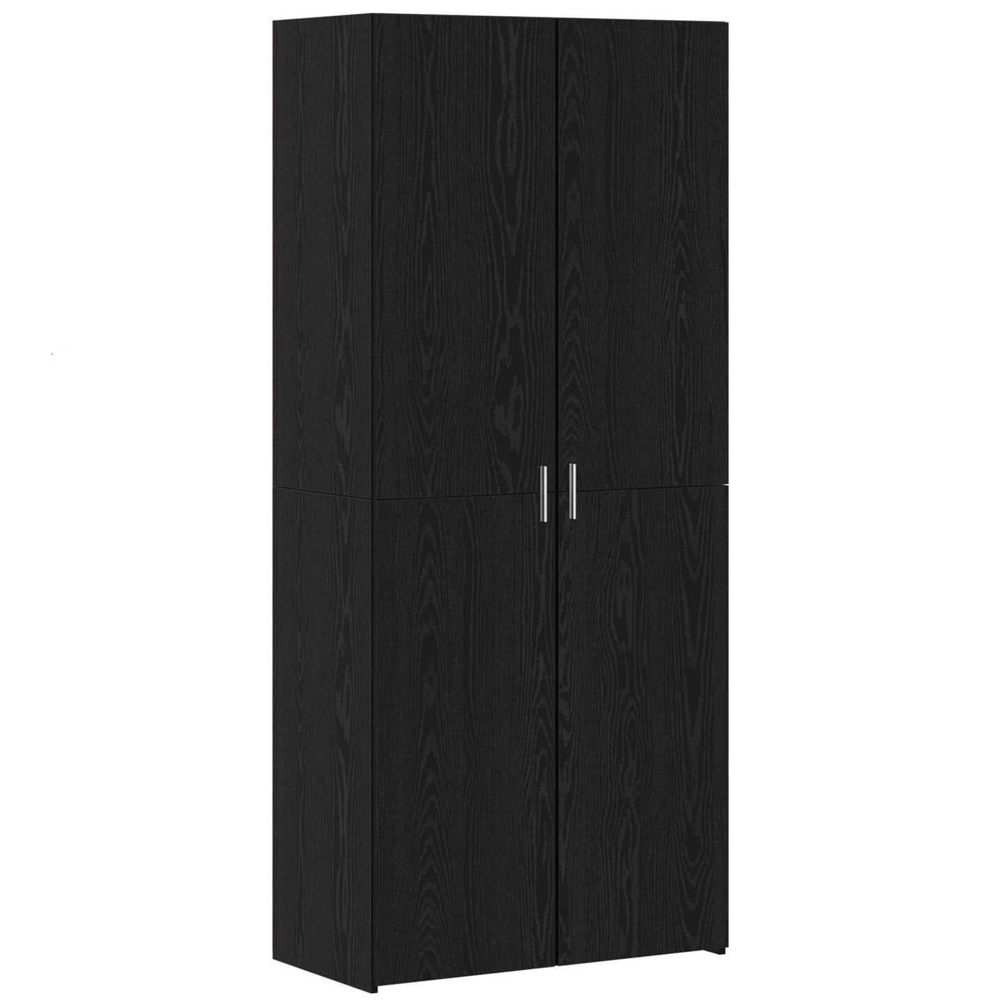 vidaXL Storage Cabinet 3 pcs Black Oak 80 x 42.5 x 225 cm
