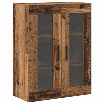 vidaXL Highboard 2 pcs Old wood Engineered wood