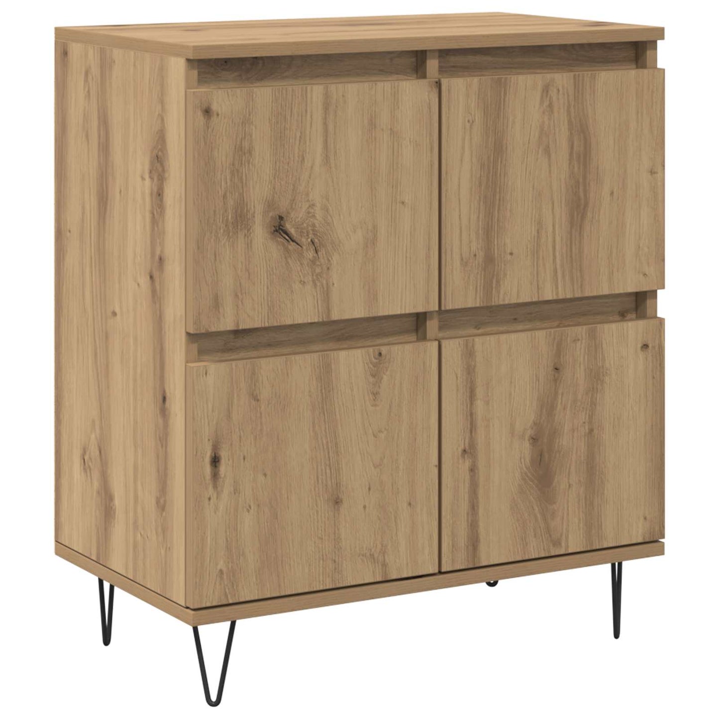 vidaXL Sideboards 3 pcs Artisan Oak
