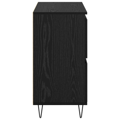 vidaXL Sideboards 3 pcs Black Oak