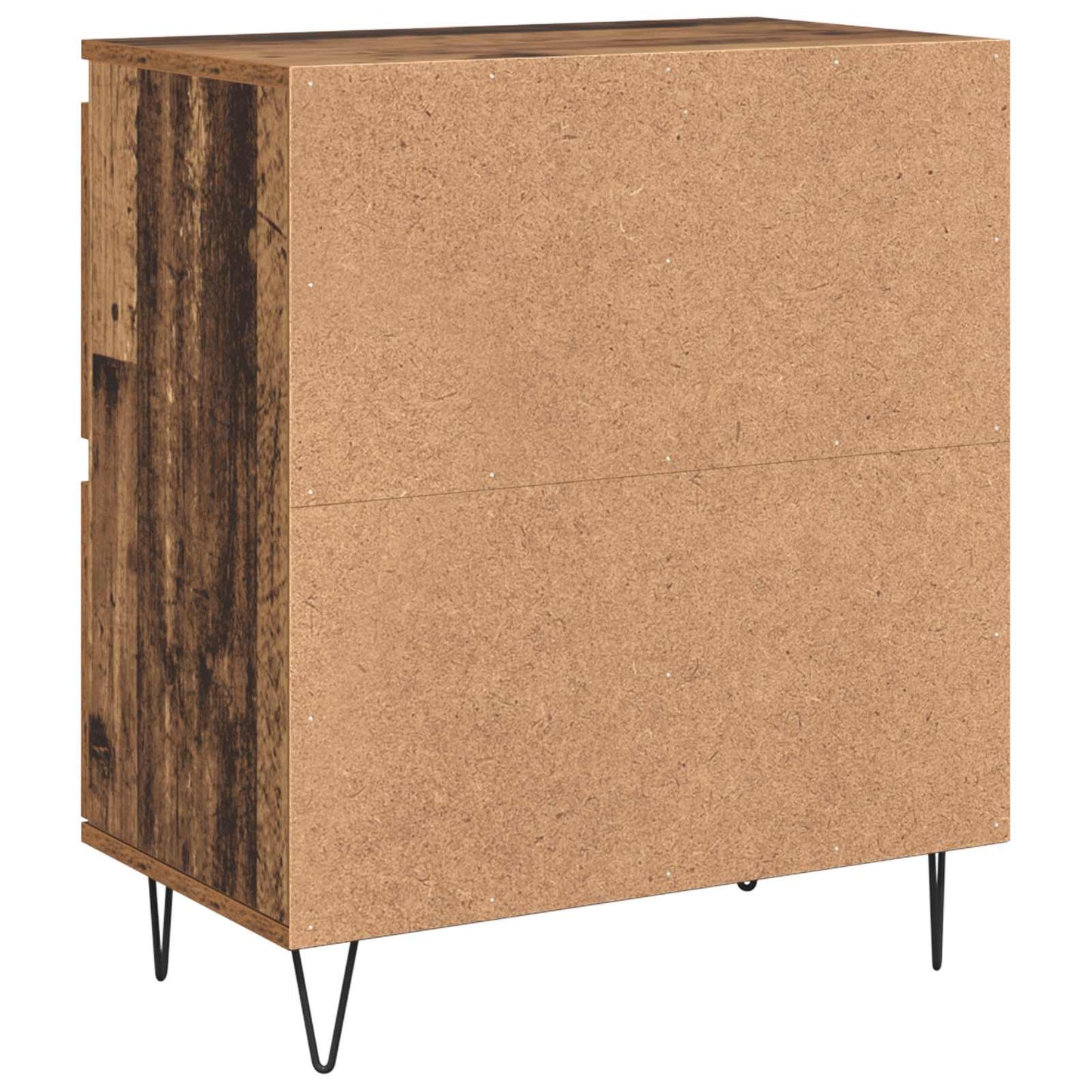vidaXL Sideboards 2 pcs Old wood