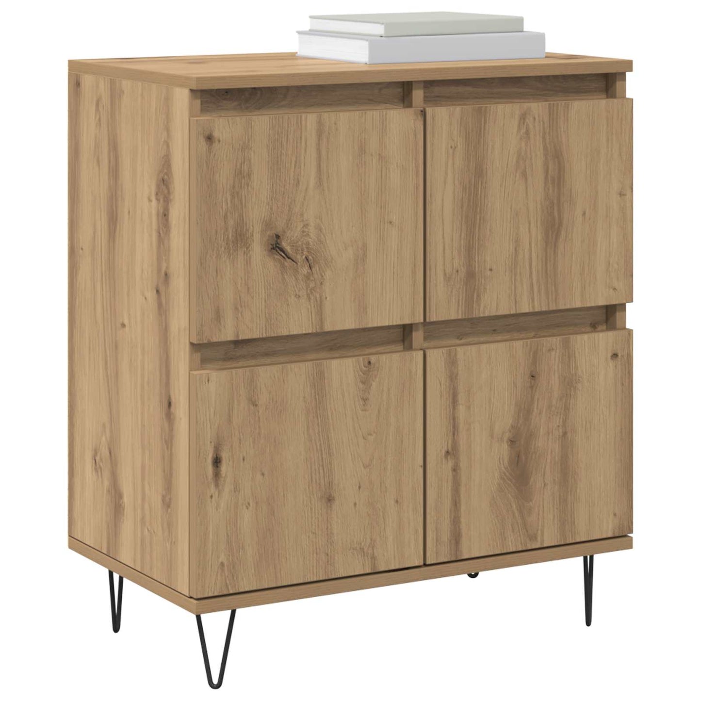 vidaXL Sideboards 2 pcs Artisan oak