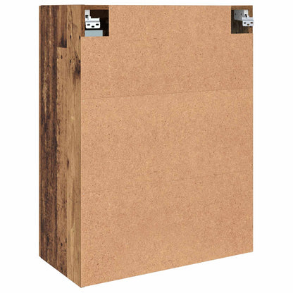 vidaXL Wall Mounted Cabinets 2 pcs Old wood 69.5 x 34 x 90 cm