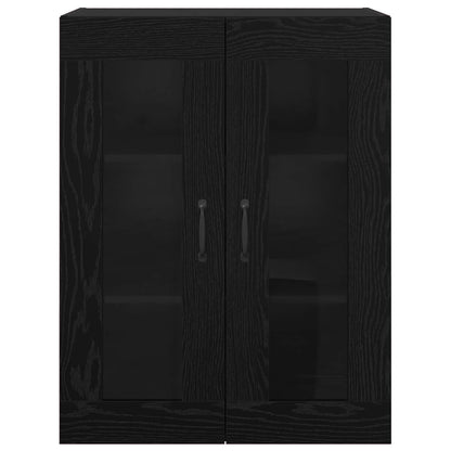 vidaXL Wall Mounted Cabinets 2 pcs Black oak 69.5 x 34 x 90 cm