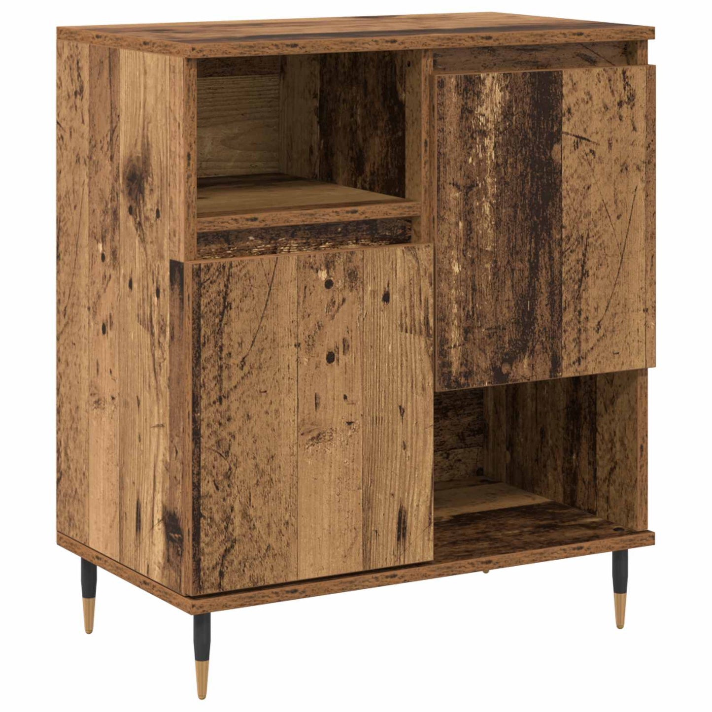 vidaXL Sideboards 3 pcs Old Wood