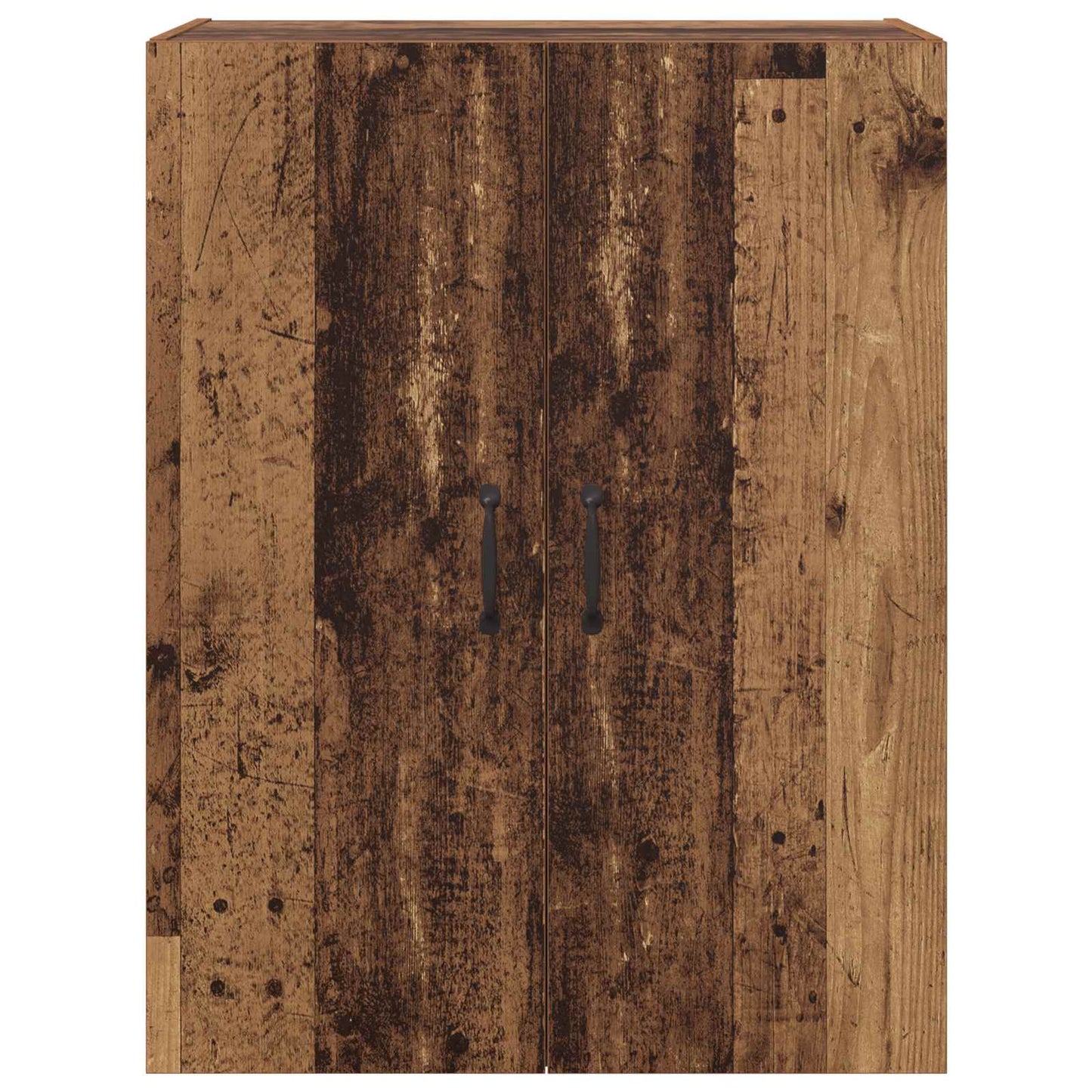 vidaXL Wall-Mounted Cabinet 2 pcs Old Wood 69.5 x 34 x 90 cm