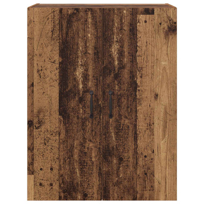 vidaXL Wall-Mounted Cabinet 2 pcs Old Wood 69.5 x 34 x 90 cm