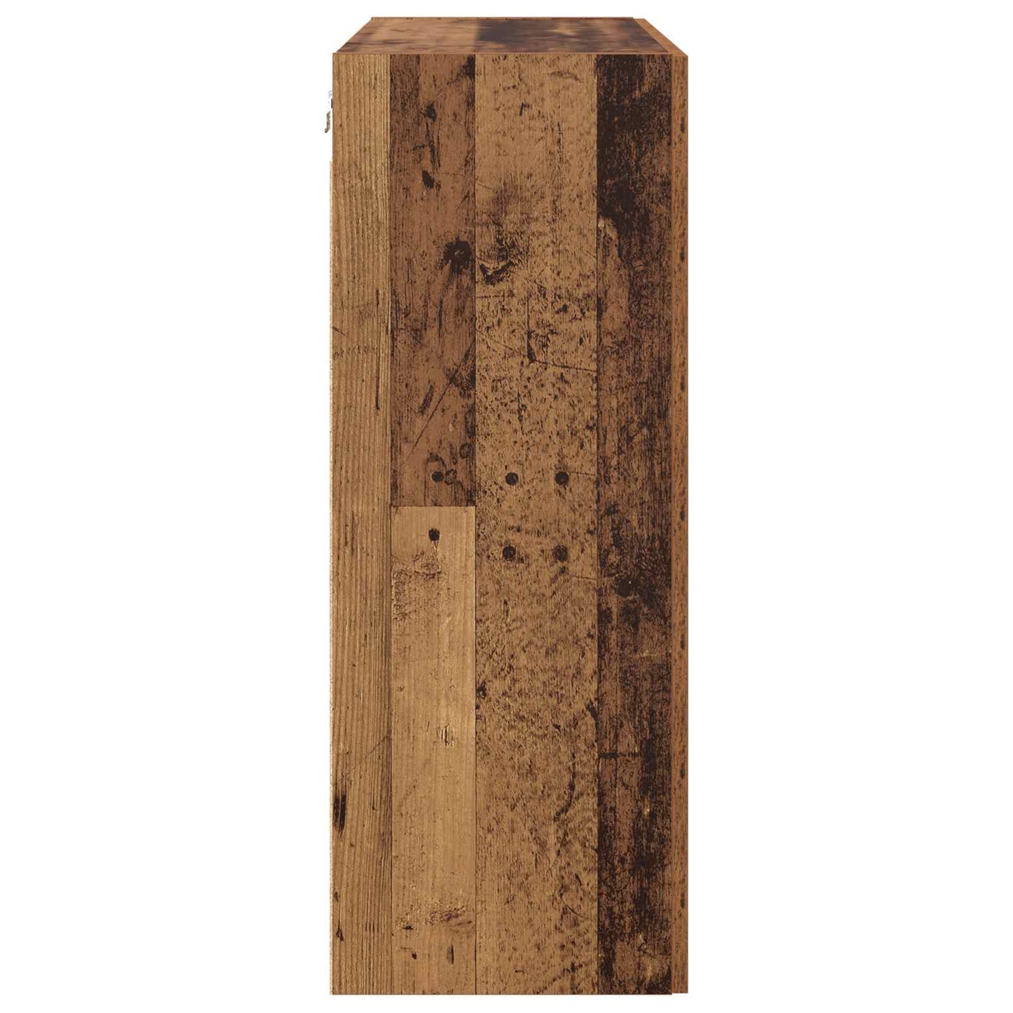 vidaXL Wall-Mounted Cabinet 2 pcs Old Wood 69.5 x 34 x 90 cm
