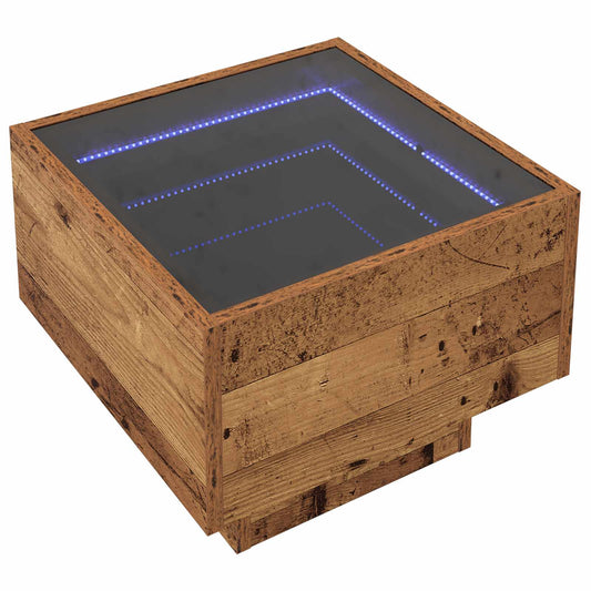 vidaXL Coffee Table Old Wood 40 x 40 x 30 cm Engineered wood