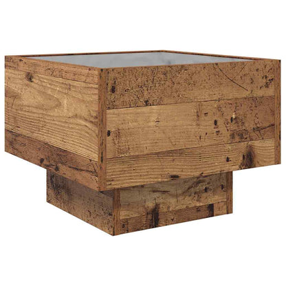 vidaXL Coffee Table Old Wood 40 x 40 x 30 cm Engineered wood