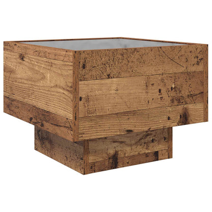 vidaXL Coffee Table Old Wood 40 x 40 x 30 cm Engineered wood