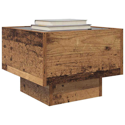 vidaXL Coffee Table Old Wood 40 x 40 x 30 cm Engineered wood