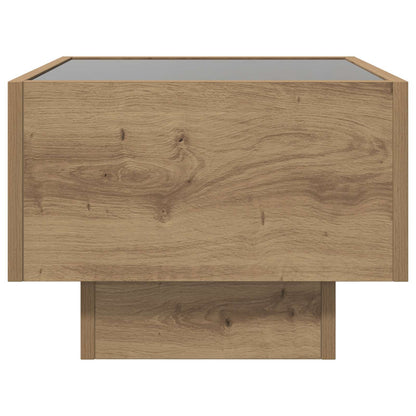 vidaXL Coffee Table Artisan Oak 40 x 40 x 30 cm Engineered wood
